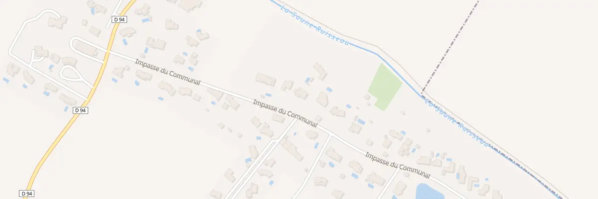 Plan du 21 Imp du Communal à Lauzerville