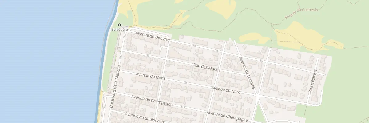 Plan du 31 Rue des Algues à Merlimont