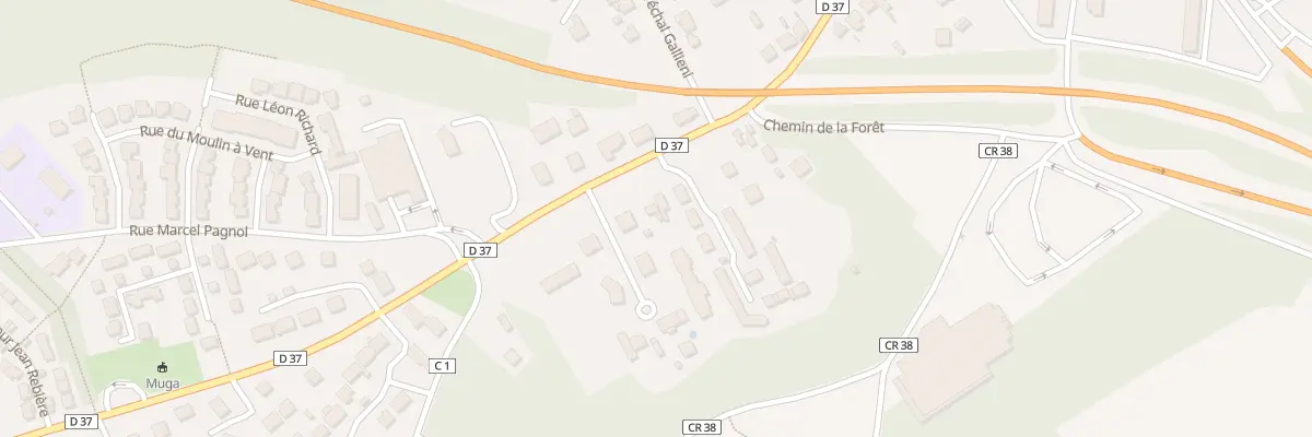 Plan du 45 Rue Jacques Deschamp à Bonnières-sur-Seine