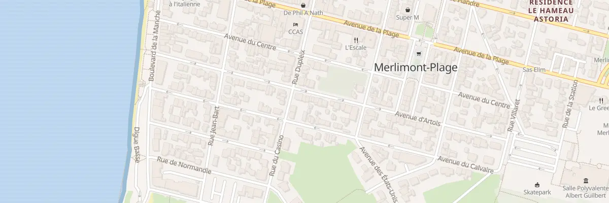 Plan du 44 Av d’Artois à Merlimont