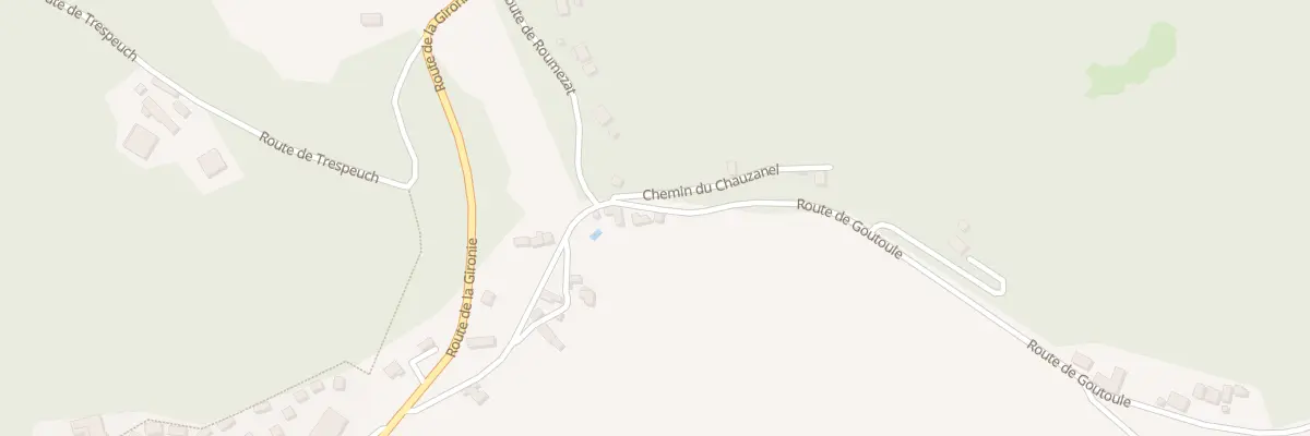 Plan du 290 Rte De Goutoule à Turenne