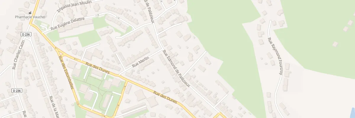 Plan du 79B Rue Edmond de Palezieux à Équihen-Plage