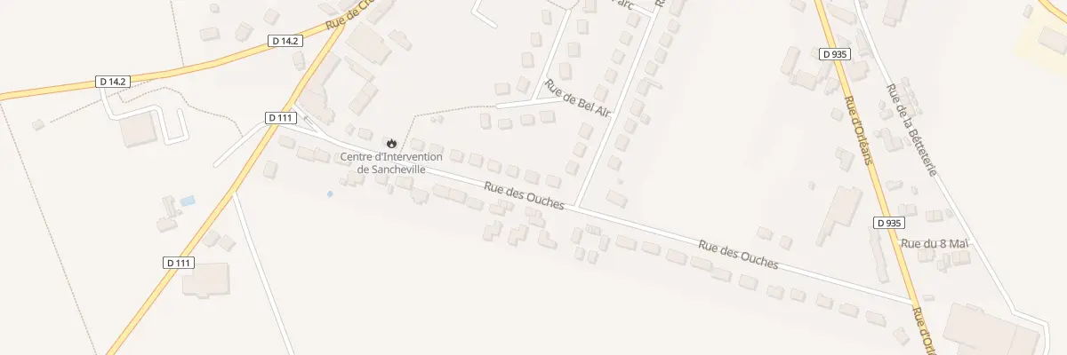 Plan du 19 Rue des Ouches à Sancheville