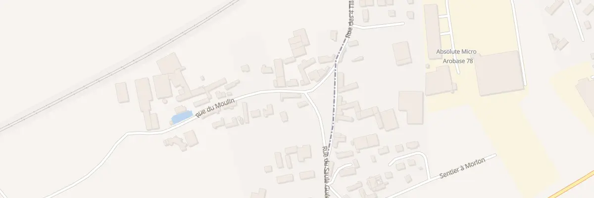 Plan du 1 Rue du Moulin à Goussainville