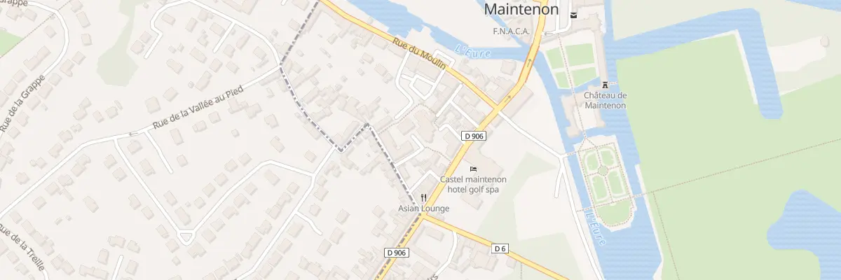 Plan du 12 Rue de la Ferté à Maintenon