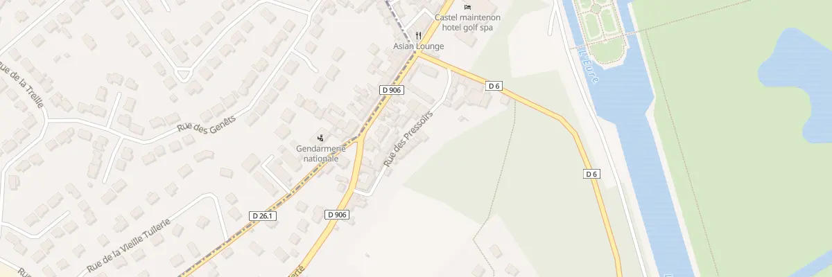 Plan du 7 Rue des Pressoirs à Maintenon