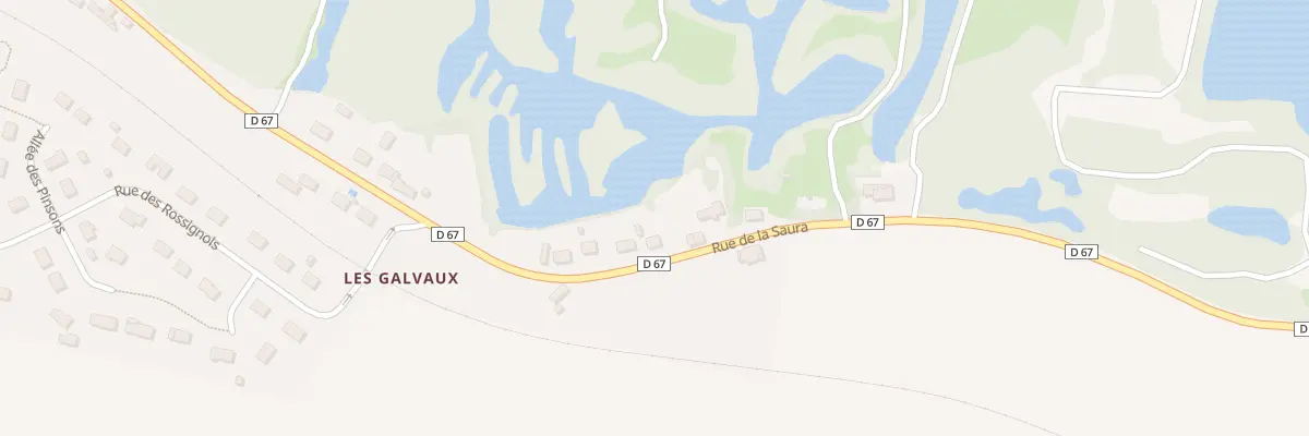 Plan du 41 Rue de la Saura à Niherne