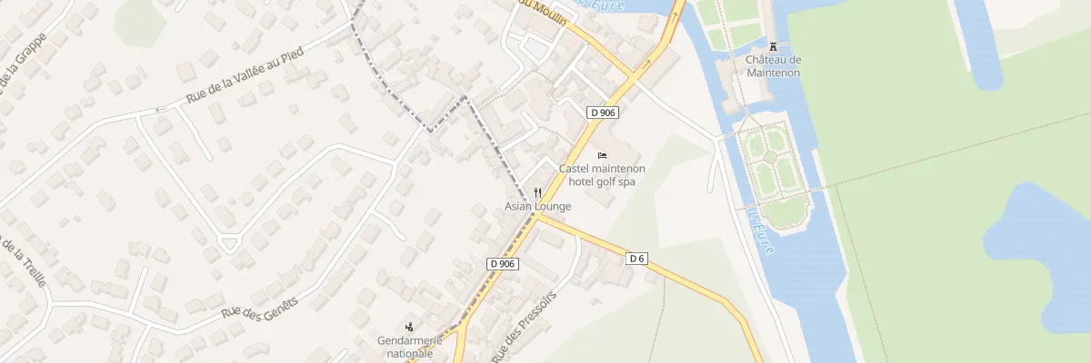 Plan du 20 Rue de la Ferté à Maintenon