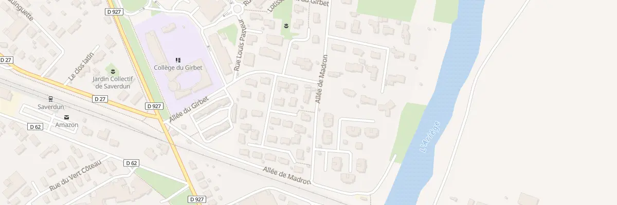 Plan du 20 All de Madron à Saverdun