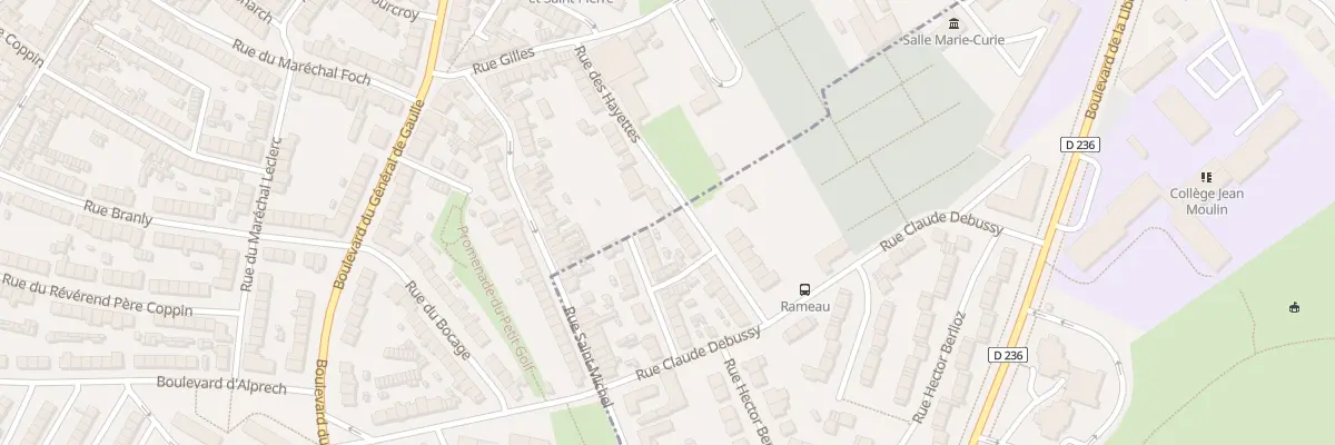 Plan du 32 Rue des Hayettes à Outreau