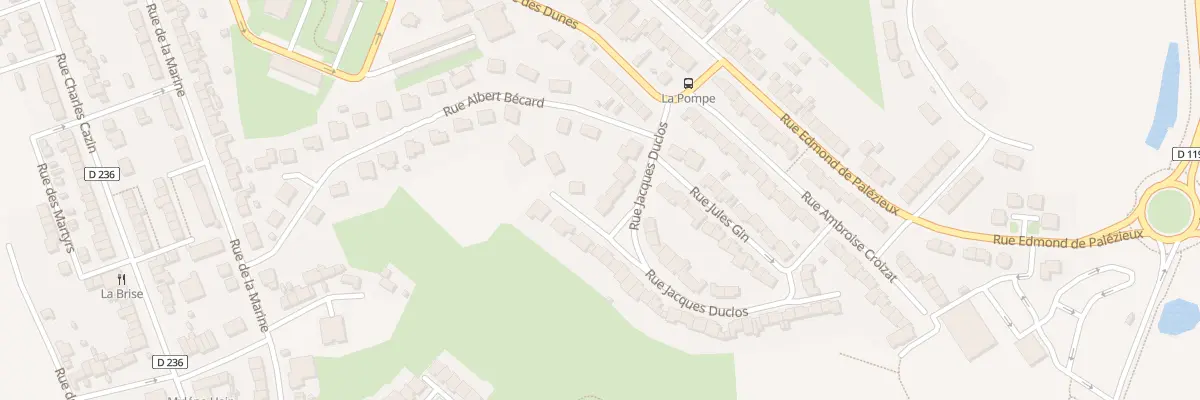 Plan du 46 Rue Jacques Duclos à Équihen-Plage
