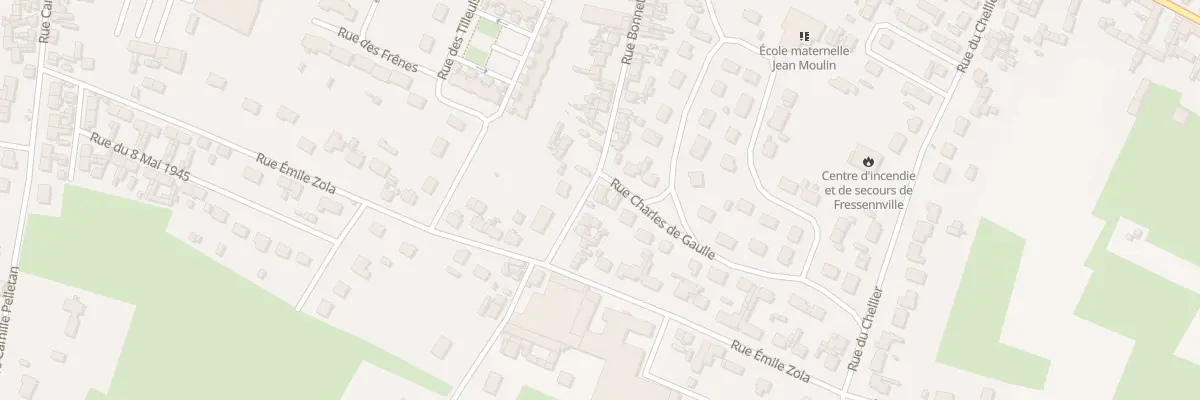 Plan du 37 Rue Bonnet à Fressenneville