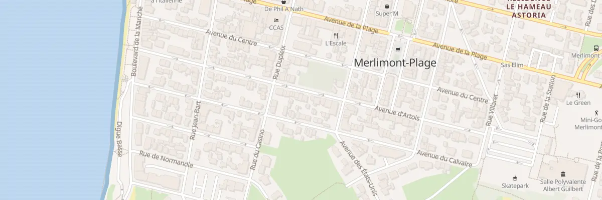 Plan du 54 Av d’Artois à Merlimont
