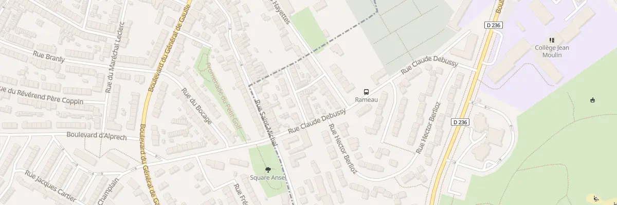 Plan du 17 Rue Chopin à Outreau