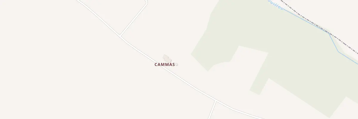 Plan du 350 Cammas à Cintegabelle