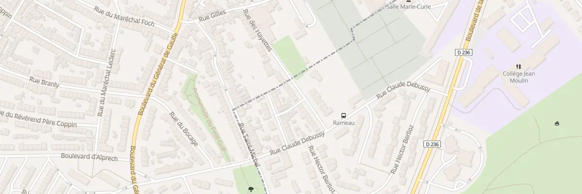 Plan du 38 Rue des Hayettes à Outreau