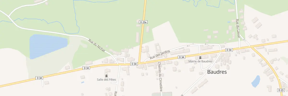 Plan du 4 Rue de la Source à Baudres