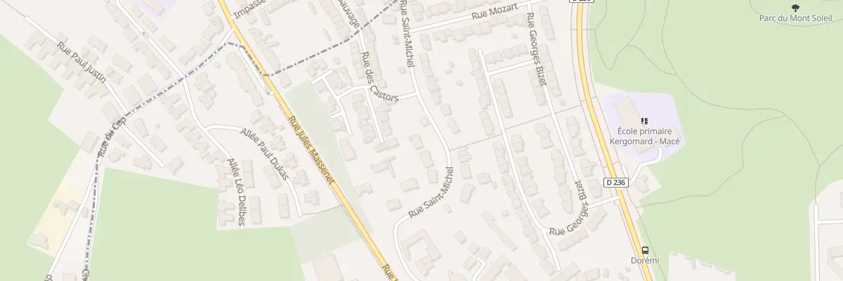 Plan du 108 Rue Saint Michel à Outreau