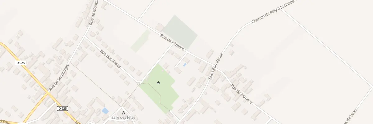 Plan du 8E Rue de l’Amont à Cravant