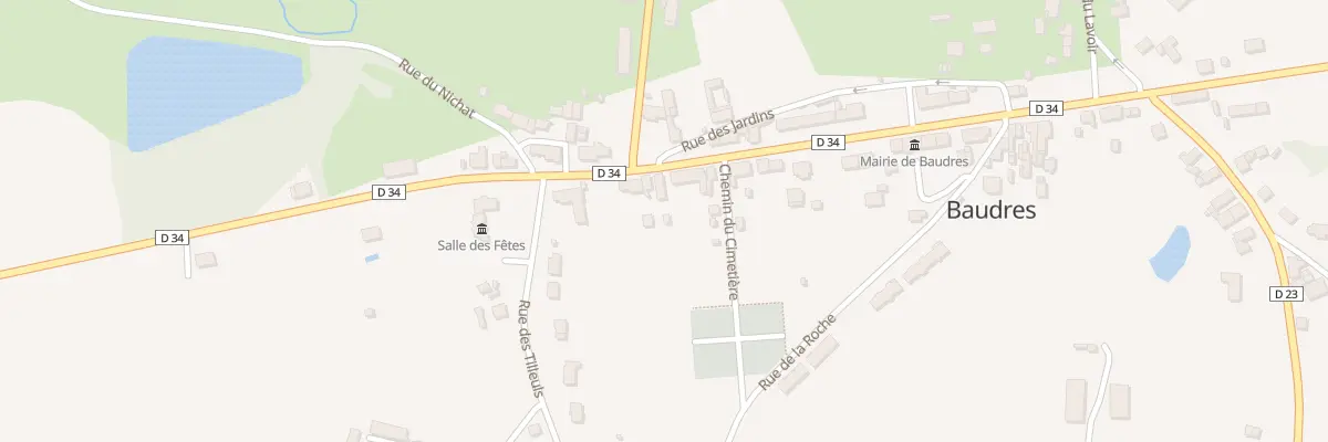 Plan du 51 Rue de la Mairie à Baudres