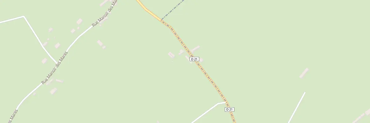 Plan du 610 Rte d’Hodeng à Mésangueville