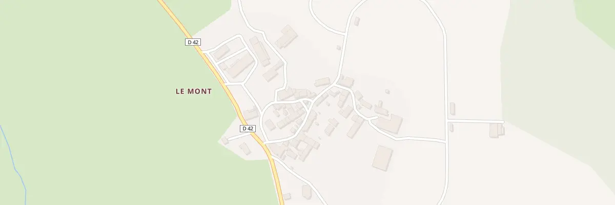 Plan du 15 Le Mont à Marsac