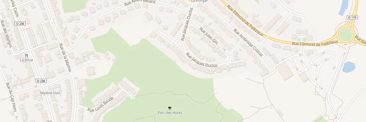 Plan du 34 Rue Jacques Duclos à Équihen-Plage