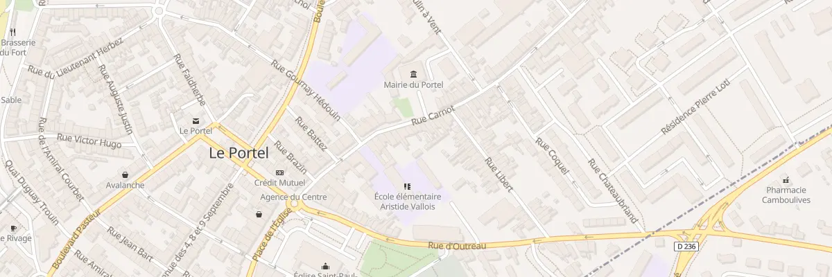 Plan du 48 Rue Carnot au Portel