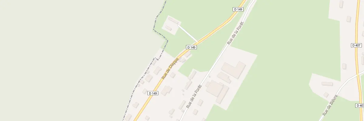 Plan du 23 Rue de Dieppe à Rieux