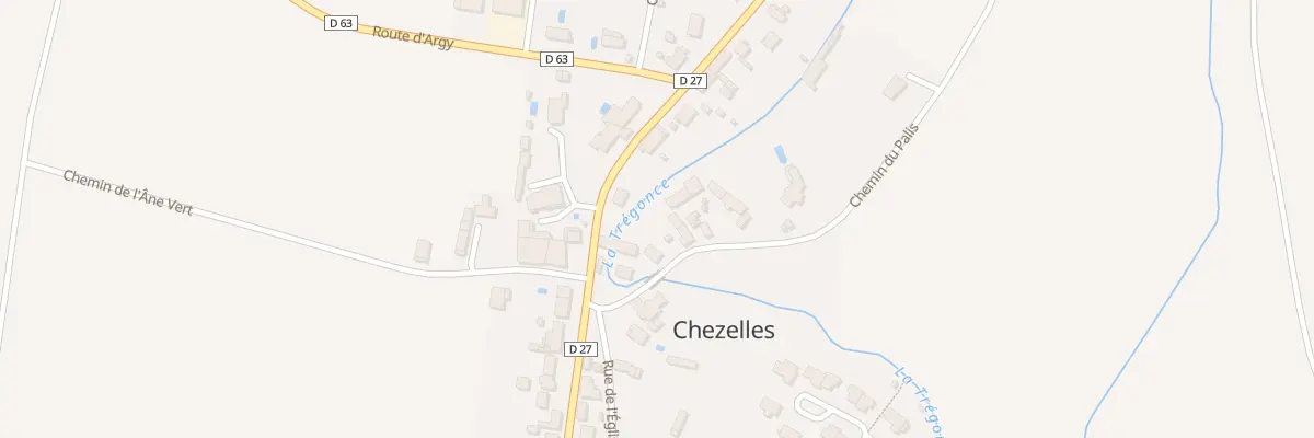 Plan du 4 Che du Palis à Chezelles