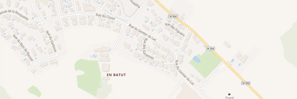 Plan du 1 Rue des Garennes à Flourens