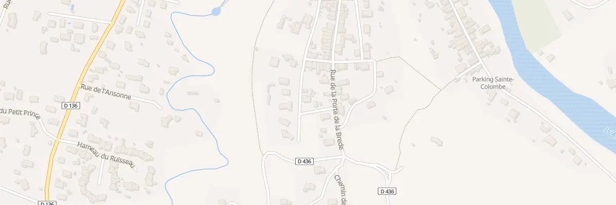 Plan du 5 Rue des Dames Blanches à Saverdun