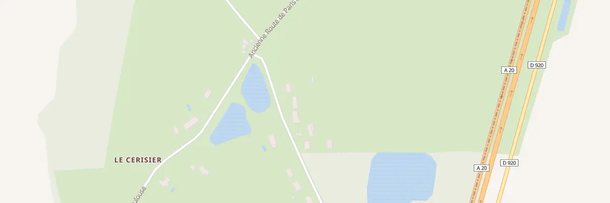 Plan du 33 Le Cerisier à Tendu