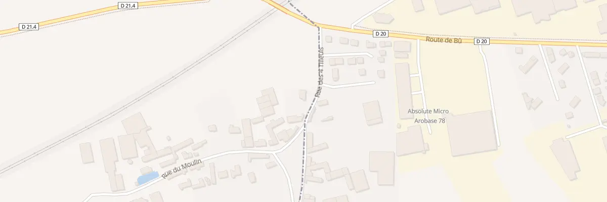 Plan du 5 Rue des Quatre Tilleuls à Goussainville