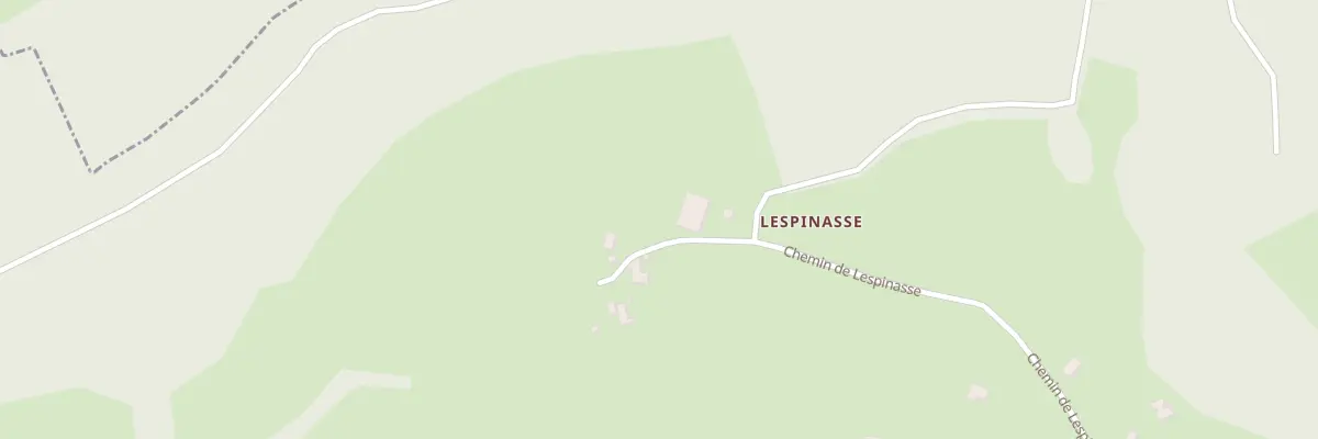 Plan du 5083F Lespinasse aux Pechs du Vers