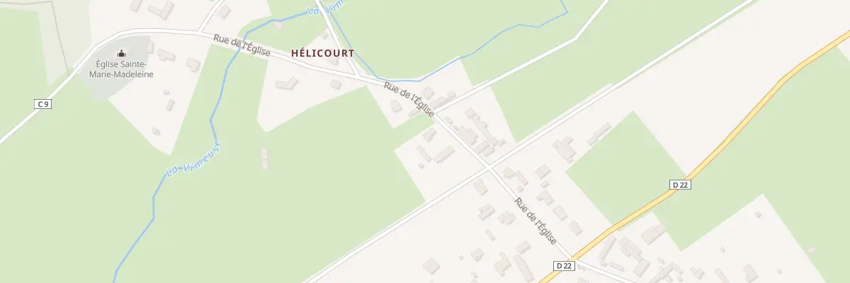 Plan du 7 Rue de l’Eglise à Tilloy-Floriville