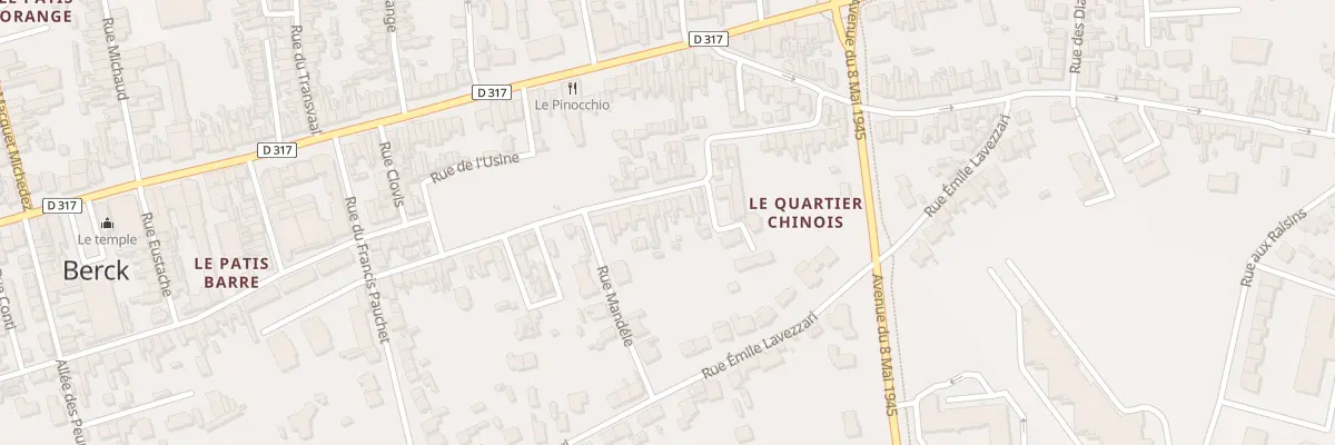 Plan du 54 Rue Jeanne d’Arc à Berck