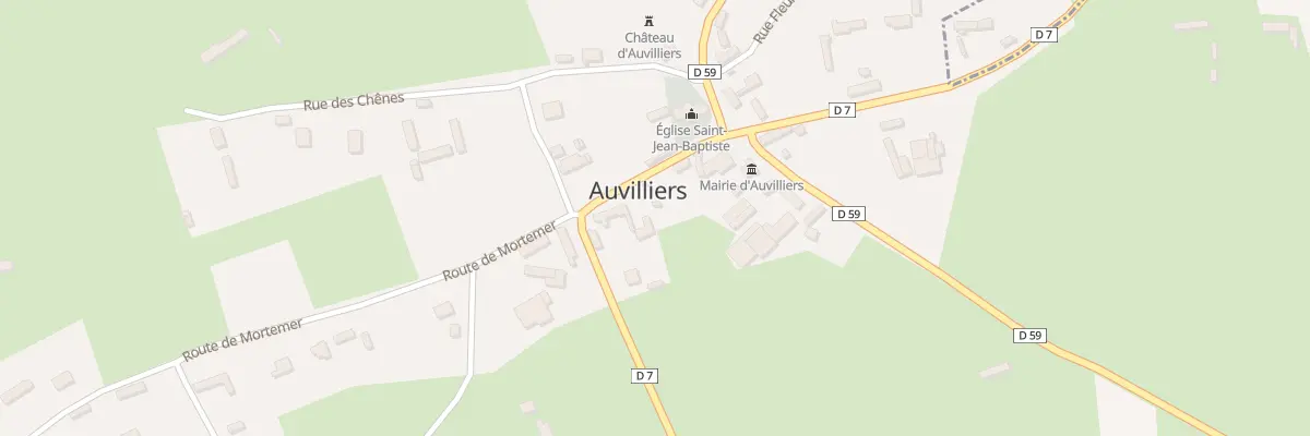 Plan du 5041 Le Bourg à Auvilliers