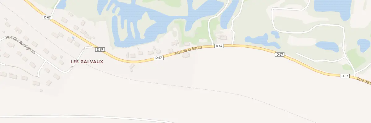Plan du 56 Rue de la Saura à Niherne