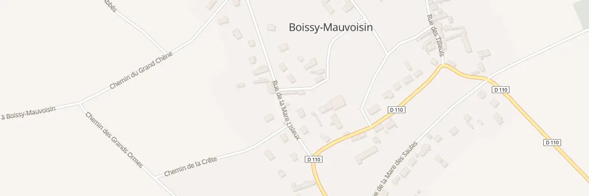 Plan du 5 Rue de la Mare Lisieux à Boissy-Mauvoisin