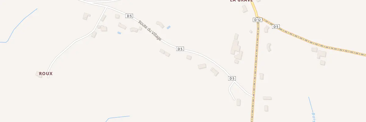 Plan du 845 Rte du Village à Montdurausse