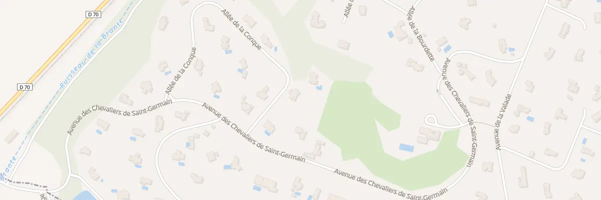 Plan du 17 All de la Conque à Montastruc-la-Conseillère