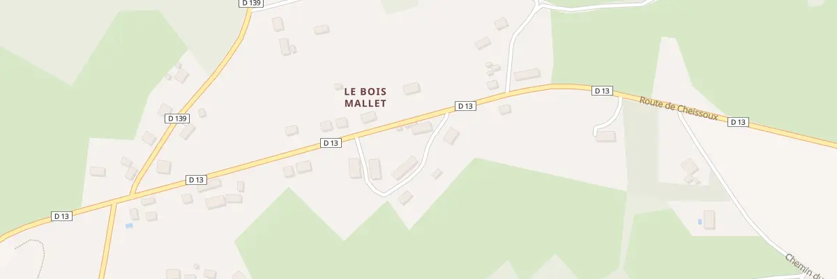 Plan du 5 Rue des Puits à Champnétery