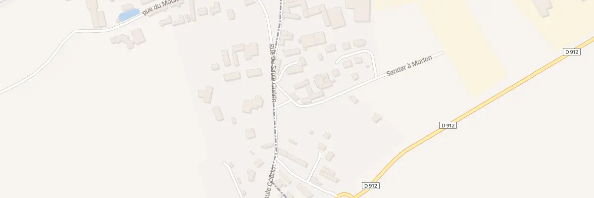 Plan du 2B Sen à Morlon à Houdan