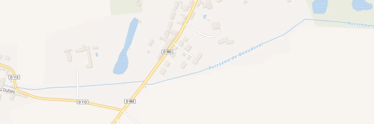 Plan du 4B Rte Nationale à Faverolles