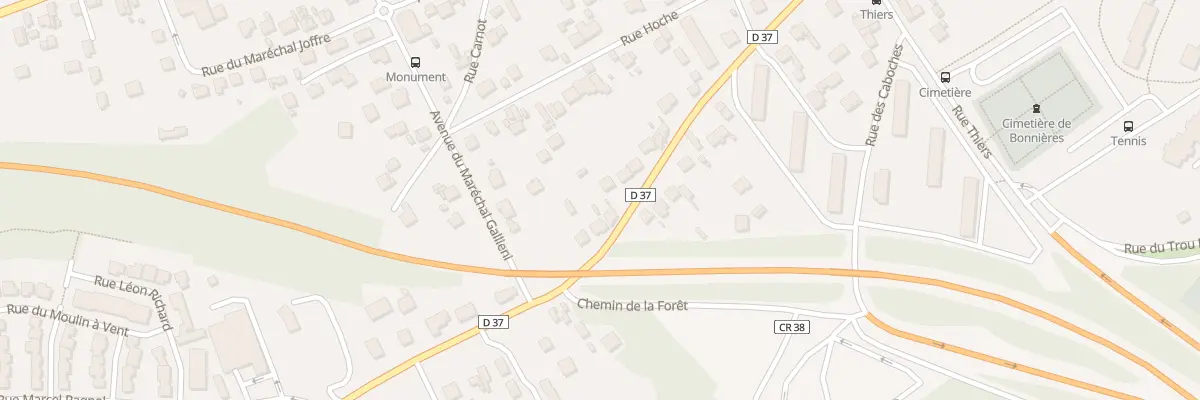 Plan du 32 Rue Jacques Deschamp à Bonnières-sur-Seine