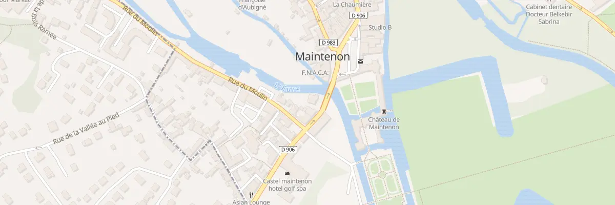 Plan du 2 Rue de la Ferté à Maintenon