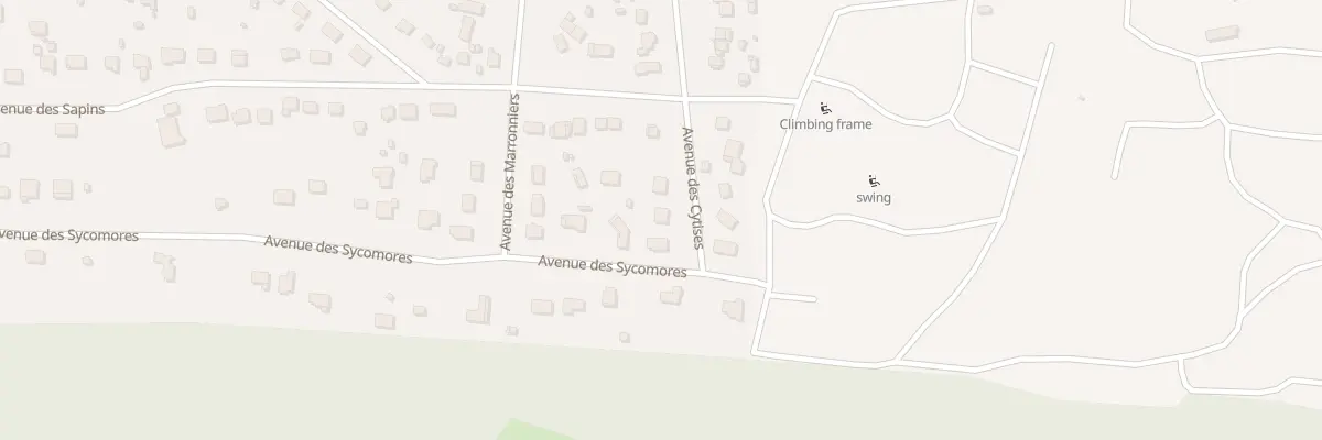 Plan du 14 Av des Cytises à Quend