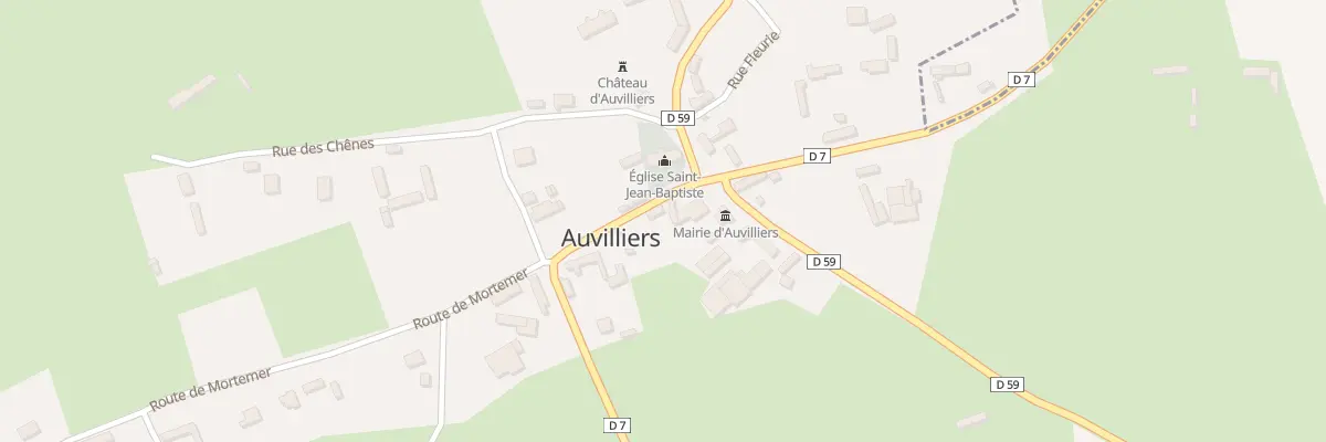 Plan du 5042 Le Bourg à Auvilliers