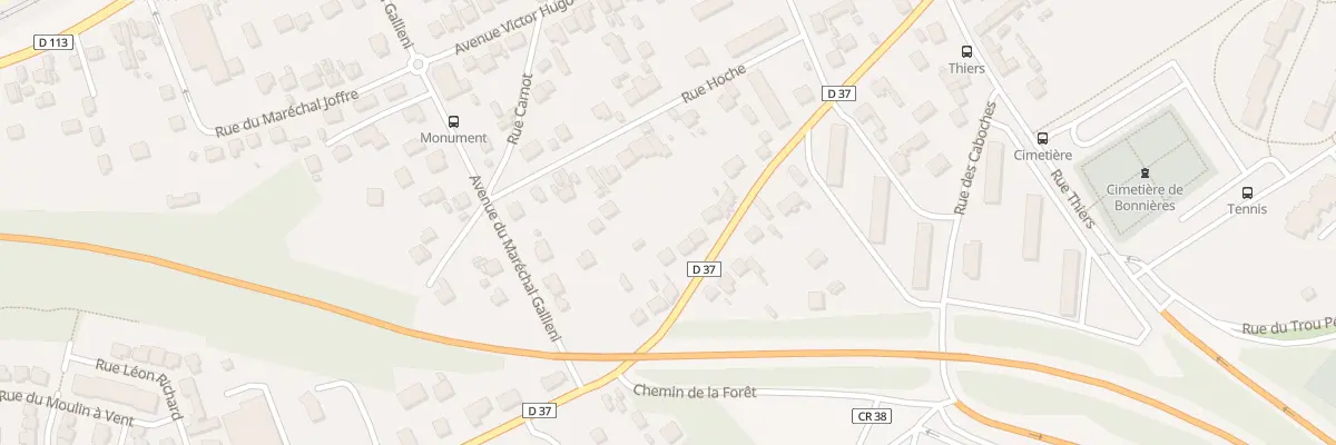 Plan du 28B Rue Jacques Deschamp à Bonnières-sur-Seine